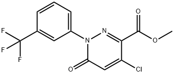 4-氯-6-氧代-1-(3-(三氟甲基)苯基)-1,6-二氢哒嗪-3-羧酸甲酯