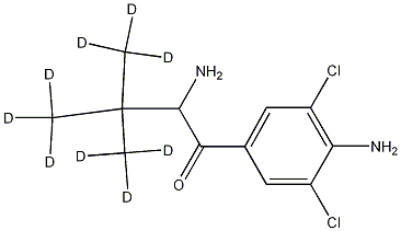 1-(4-Amino-3,5-dichloro-phenyl)-2-tert-butyl-D9-amino-ethanone