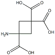 1,1,3-Cyclobutanetricarboxylicacid,3-amino-(9CI)