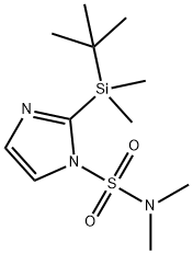 N,N-DIMETHYL-2-(TERT-BUTYLDIMETHYLSILANYL)IMIDAZOLE-1-SULFONAMIDE