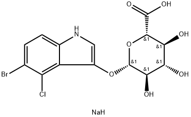 5-溴-4-氯-3-吲哚基-beta-D-葡糖苷酸钠