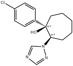 4-chlorophenyl-2-(1H-1,2,4-triazol-yl)cycloheptanol