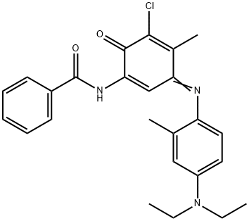 N-(5-chloro-3-((4-(diethylamino)-2-methylphenyl)imino-4-methyl-6-oxo-1,4-cyclohexadien-1-yl)benzamide