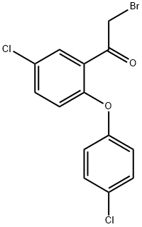 4-(4-氯苯氧基)-2′-氯苯基-Α-溴甲基酮