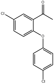 1-(5-chloro-2-(4-chlorophenoxy)phenyl)ethanone