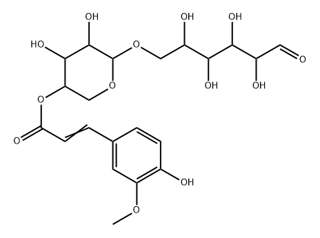 O-(4-O-feruloyl-alpha-xylopyranosyl)-(1-6)-glucopyranose