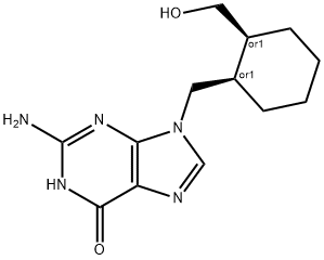 9-((2-(hydroxymethyl)cyclohexyl)methyl)guanine