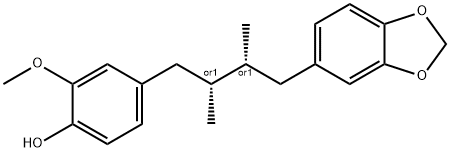 rel-4-[(2R,3R)-4-(1,3-Benzodioxol-5-yl)-2,3-diMethylbutyl]-2-Methoxyphenol