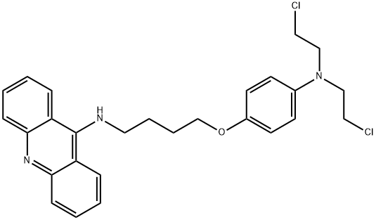 N-(4-(4-(Bis(2-chloroethyl)amino)phenoxy)butyl)-9-acridinamine