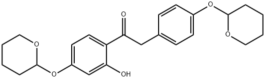 1,2-(2'-羟基-4',4''-二-alpha-吡喃醇)二苯基乙酮