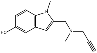 N-methyl-N-(2-propynyl)-2-(5-hydroxy-1-methylindolyl)methylamine