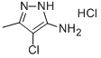 4-氯-5-甲基-2H-吡唑-3-氨基盐酸盐