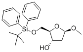 1-甲氧基-5-O-(叔丁基二苯基硅烷)-2-脱氧-beta-D-赤式戊呋喃糖苷