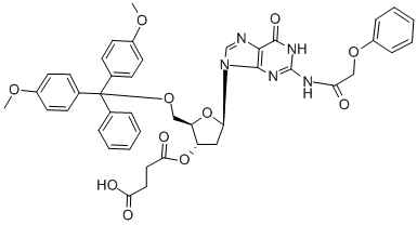 5'-O-(4,4'-DIMETHOXYTRITYL)-N2-PHENOXYACETYL-2'-DEOXYGUANOSINE-3'-O-SUCCINATE