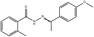 N'-[1-(4-methoxyphenyl)ethylidene]-2-methylbenzohydrazide