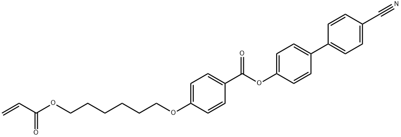 4[4[6-Acryloxyhex-1-yl)oxyphenyl]carboxy-biphenyl-4′-carbonitrile