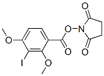 N-succinimidyl-2,4-dimethoxy-3-iodobenzoate