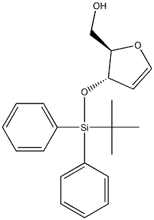 1,4-脱水-2-脱氧-3-O-[(叔丁基)二苯基硅]-D-赤式-戊-1-烯糖醇
