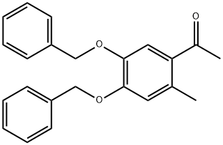 4,5-DIBENZYLOXY-2-METHYLACETOPHENONE