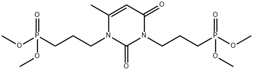1,3-bis(3-dimethoxyphosphorylpropyl)-6-methyl-pyrimidine-2,4-dione