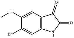 6-溴-5-甲氧基吲哚-2,3-二酮