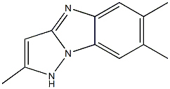 4H-Pyrazolo[1,5-a]benzimidazole,2,6,7-trimethyl-(9CI)