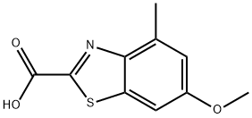 2-Benzothiazolecarboxylicacid,6-methoxy-4-methyl-(9CI)