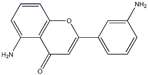 4H-1-Benzopyran-4-one,5-amino-2-(3-aminophenyl)-(9CI)