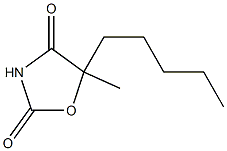 2,4-Oxazolidinedione,5-methyl-5-pentyl-(9CI)