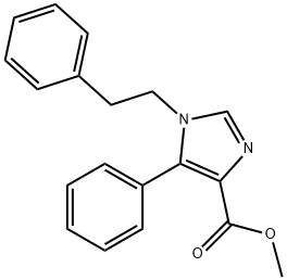 1-苯乙基-5-苯基咪唑-4-羧酸甲酯