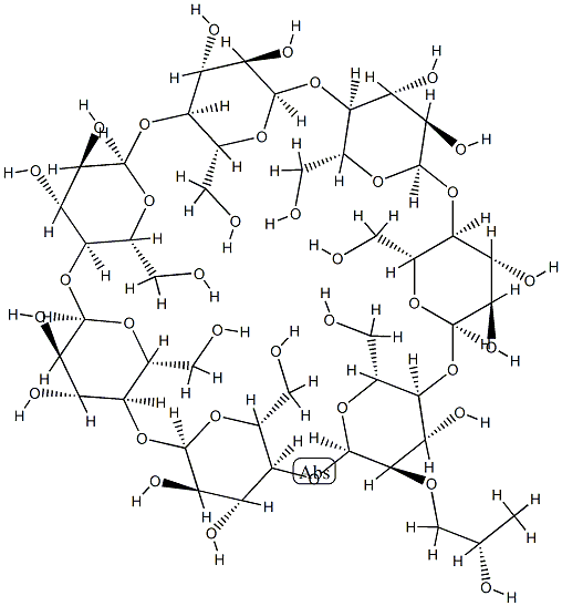 2-O-(2-hydroxypropyl)cyclomaltoheptaose