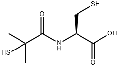 N-(2-Mercapto-2-methylpropionyl)-DL-cysteine