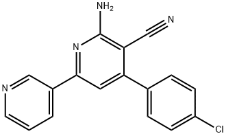 6-amino-5-cyano-4-(4-chlorophenyl)-2,3'-bipyridine