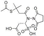 sulfosuccinimidyl-N-(3-(acetylthio)-3-methylbutyryl)-beta-alanine