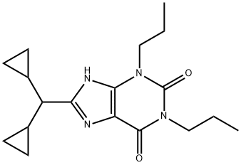 8-(dicyclopropylmethyl)-1,3-dipropylxanthine
