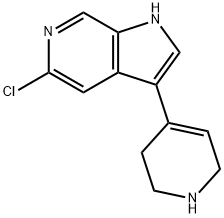 5-chloro-3-(1,2,3,6-tetrahydropyridin-4-yl)-1H-pyrrolo[2,3-c]pyridine