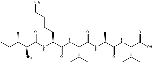 L-异亮氨酰-L-赖氨酰-L-缬氨酰-L-丙氨酰-L-缬氨酸
