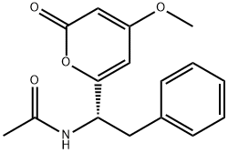 N-[(1S)-1-(4-甲氧基-2-氧代-2H-吡喃-6-基)-2-苯乙基]乙酰胺