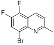 8-溴-5,6-二氟-2-甲基喹啉