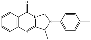 2,3-Dihydro-3-methyl-2-(4-methylphenyl)imidazo[5,1-b]quinazolin-9(1H)-one