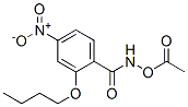 N-(Acetoxy)-N-butoxy-4-nitrobenzamide