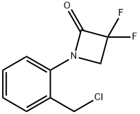 N-(2-chloromethylphenyl)-3,3-difluoroazetidin-2-one