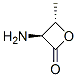 2-Oxetanone,3-amino-4-methyl-,(3S-trans)-(9CI)