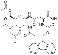 N-(9-芴甲氧羰基)-N'-(2-乙酰氨基-2-脱氧-3,4,6-三-O-乙酰基-BETA-D-吡喃葡萄糖基)-L-天冬酰胺