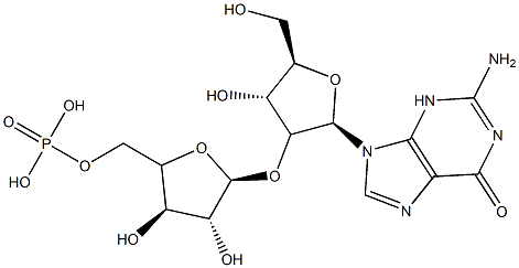 O-beta-ribosyl(1''-2')-guanosine-5''-phosphate