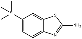 2-Benzothiazolamine,6-(trimethylsilyl)-(9CI)