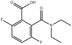 N,N-二乙基-3,6-二氟氨甲酰苯甲酸