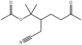 DL-3-(1-乙酰氧基-1-甲基乙基)-6-氧庚腈