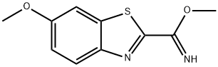 2-Benzothiazolecarboximidicacid,6-methoxy-,methylester(9CI)