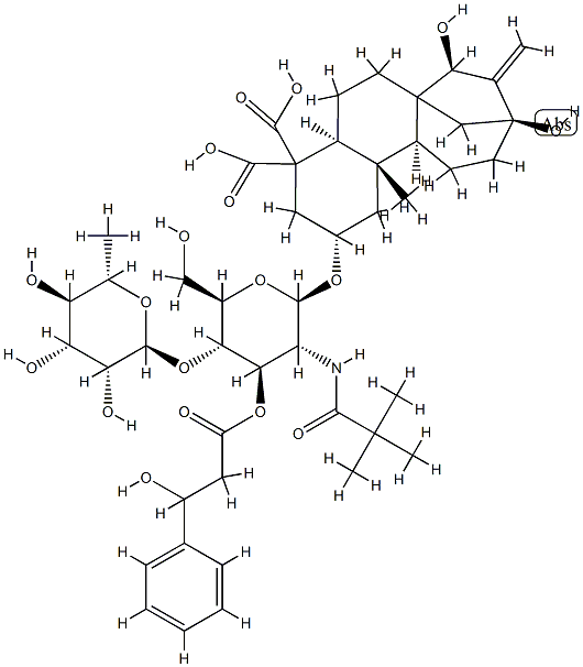O-rhamnosyl--(1''-4')-14'-hydroxywedeloside